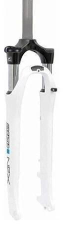 Suntour vidlice SR 28" NEX-E25 NLO A-head 1 1/8" bílá 63mm disc