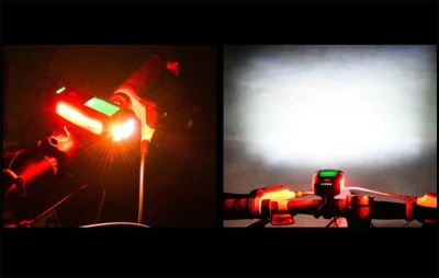 Superfire BM01 černé multifunkční cyklistické světlolight