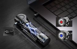 Superfire Čelovka 2 v 1 TH04, 600 lm, USB-C
