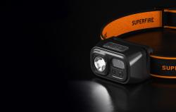 Superfire Čelovka HL23, 220 lm, USB-C