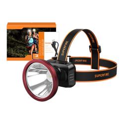 Superfire Čelovka HL52, 200lm, USB