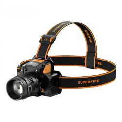 Superfire čelovka HL58, 350lm, USB