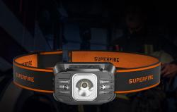 Superfire Čelovka HL75-X, 220lm, USB