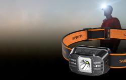 Superfire Čelovka HL75-X, 220lm, USB