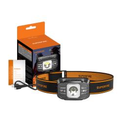 Superfire Čelovka HL75-X, 220lm, USB