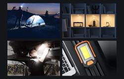 Superfire Dílenská svítilna G21, 650lm, USB