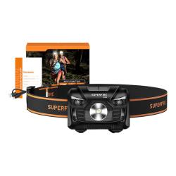 Superfire Headlight HL06, 500lm, USB