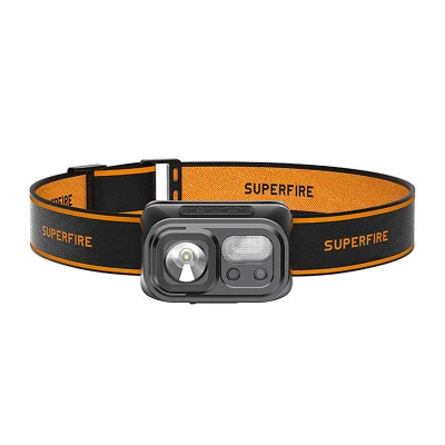 Superfire HL23-S černá 350lm USB-C čelovka