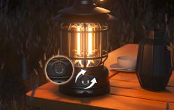Superfire Kempingová lampa T51, USB-C