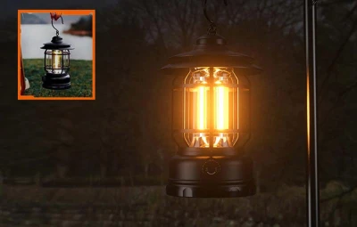 Superfire Kempingová lampa T51, USB-C