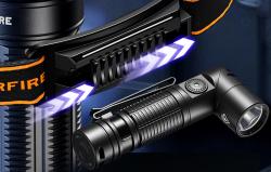 Superfire G19-S černá svítilna s regulací jasu