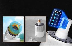 Superfire Solární kempingová lampa T26-S, 500 lm