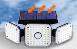 Superfire Solární lampa FF13-C, 22W, 300lm, 2400mAh