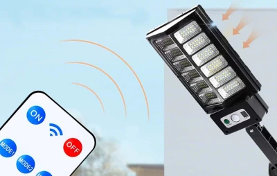 Superfire Solární lampa FF7-B, 28W, 2400mAH