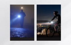 Superfire Světlo na kolo BL09, 450 lm, USB