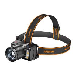 Superfire čelovka HL25, 700 lm, USB-C Superfire čelovka HL25, 700 lm, USB-C