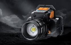 Superfire čelovka HL58, 350lm, USB