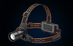 Superfire čelovka HL71, 500 lm, USB