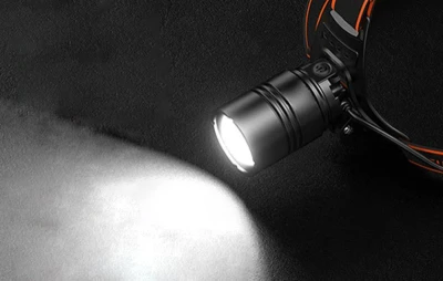 Superfire čelovka HL71, 500 lm, USB