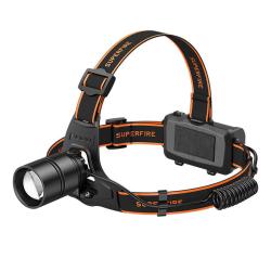 Superfire čelovka HL71, 500 lm, USB