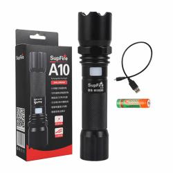 Superfire Svítilna A10, 550lm, USB Superfire Svítilna A10, 550lm, USB