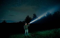 Superfire Svítilna A10, 550lm, USB