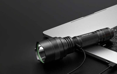 Superfire Svítilna C8-H, 1200lm, USB