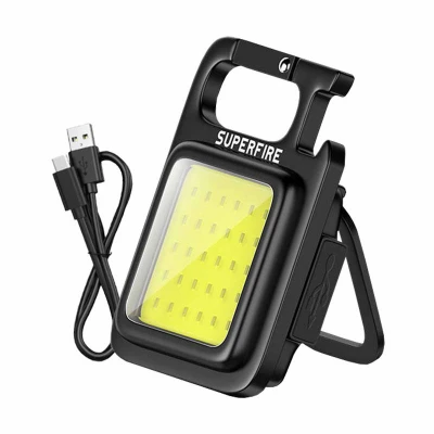Superfire Svítilna MX16, 600lm, 500mAh, USB-C
