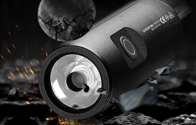 Superfire Svítilna na kolo BL06-X, 275 lm, USB (VÝPRODEJ)