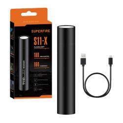 Superfire Mini svítilna Supfire S11-X, 700lm, USB Superfire Mini svítilna Supfire S11-X, 700lm, USB