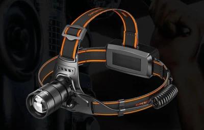 Superfire UV HZ01 head flashlight