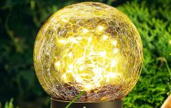 Superfire Zahradní solární lampa FF16-A, 600mAh