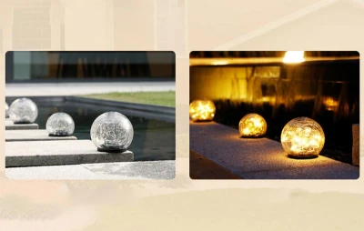 Superfire Zahradní solární lampa FF16-A, 600mAh