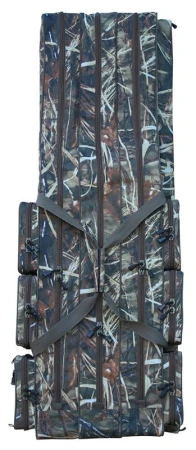 SURETTI Obal na pruty tříkomorový 135cm Camo