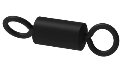 Suretti Rolling Long černý vel. 8 rybářský obratlík