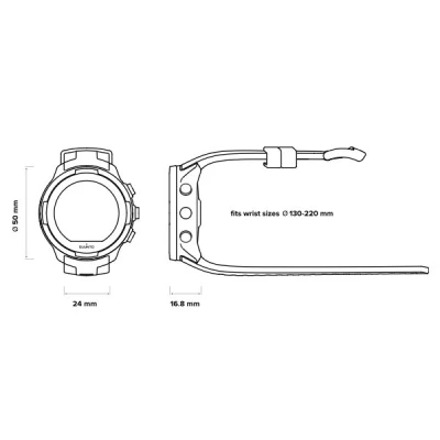 Suunto 9 Baro Black + řemínek Microfiber (AKČNÍ CENA)