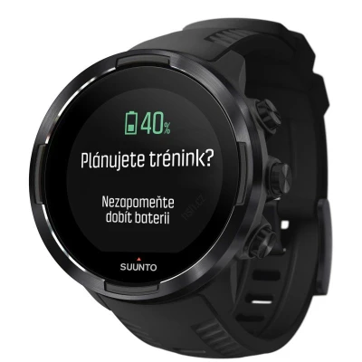 Suunto 9 Baro Black + řemínek Microfiber (AKČNÍ CENA)