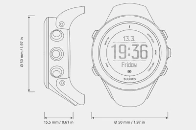 Suunto Ambit3 Sport White (HR) (AKČNÍ CENA)