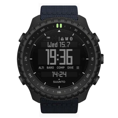 Suunto Core 2 All Black + textile strap (AKČNÍ CENA)