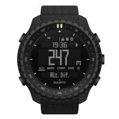 Suunto Core 2 All Black + textile strap (AKČNÍ CENA)