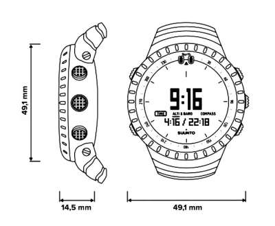 Suunto Core All Black (AKČNÍ CENA)
