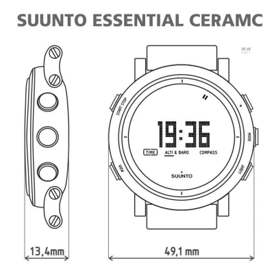 Suunto Essential Ceramic Copper Black limitovaná edice (AKČNÍ CENA)