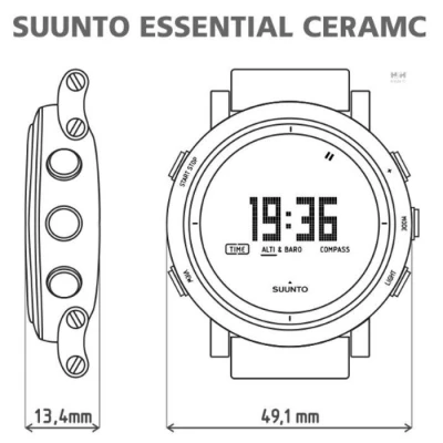 Suunto Essential Ceramic Copper Brown limitovaná edice analogové hodinky