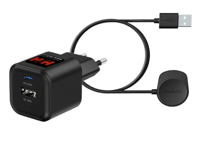 Suunto Kabel + nabíječka pro 7 černý napájecí set