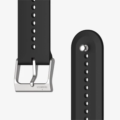 Suunto Řemínek 22mm Urban Silicone 7 Black pro Suunto 5 Peak a kompatibilní