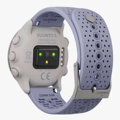 Suunto Urban Silicone 7 Mist Blue 22mm řemínek pro 5 Peak a kompatibilní