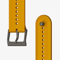 Suunto Řemínek 22mm Urban Silicone 7 Ochre pro Suunto 5 Peak a kompatibilní