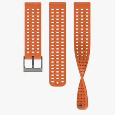 Suunto Athletic 2 Silicone Canyon Orange S+M řemínek pro Vertical, Race a kompatibilní