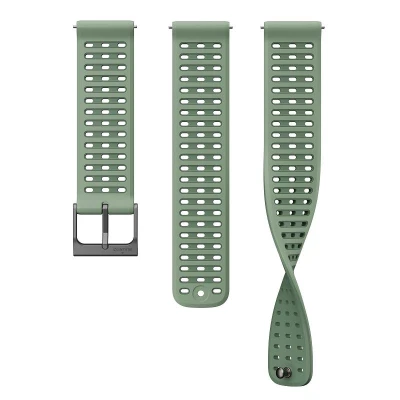 Suunto Athletic 9 Sage Green S+M silikonový řemínek pro Vertical, Race a kompatibilní