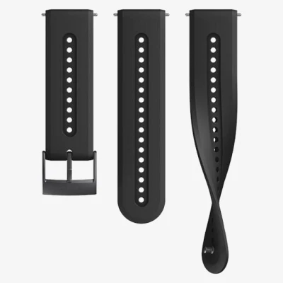 Suunto Řemínek Suunto 24mm ATHLETIC7 Charcoal Black